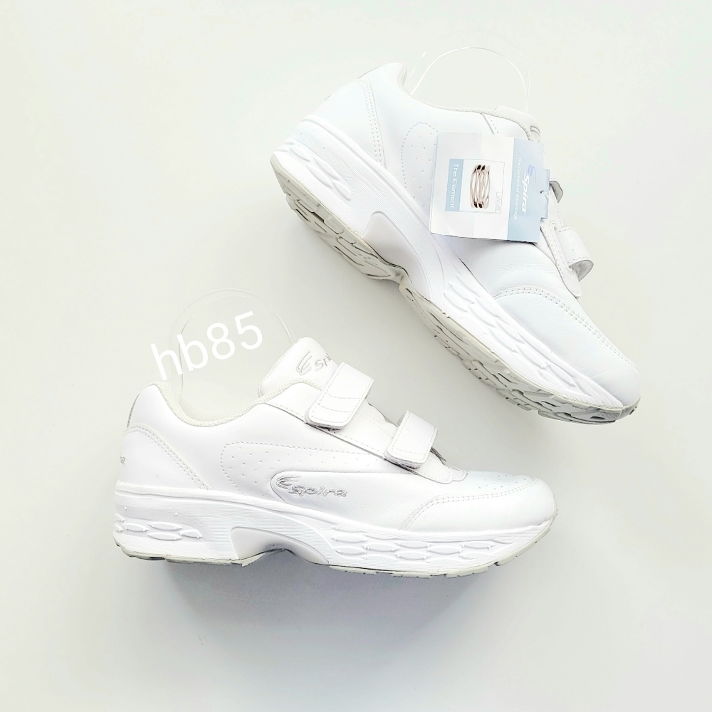 Spira Women's Classic Walker White Leather Women's 9.5